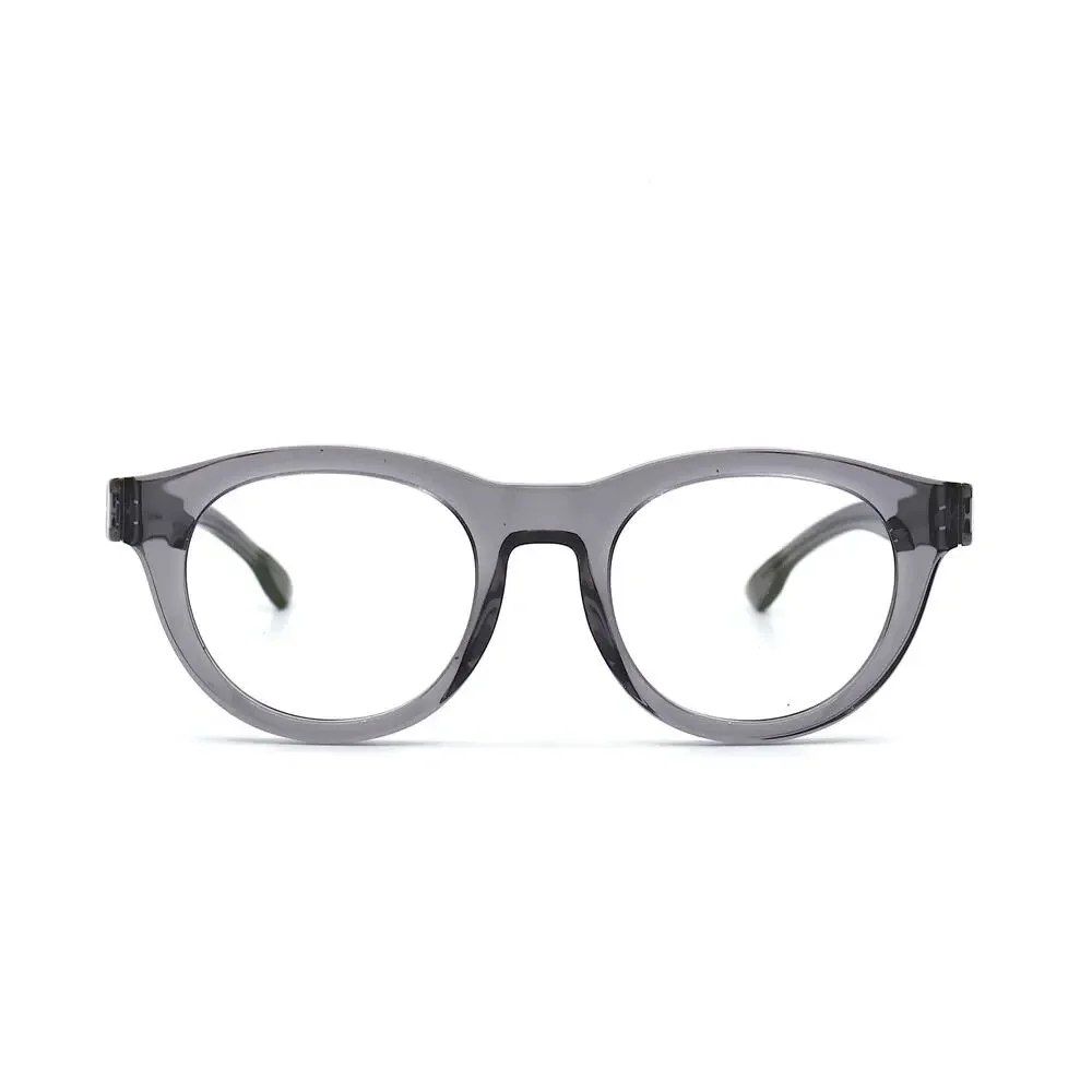 NEW IC! BERLIN GLEN GREY TRANSPARENT AUTHENTIC EYEGLASSES FRAME - Picture 3 of 13